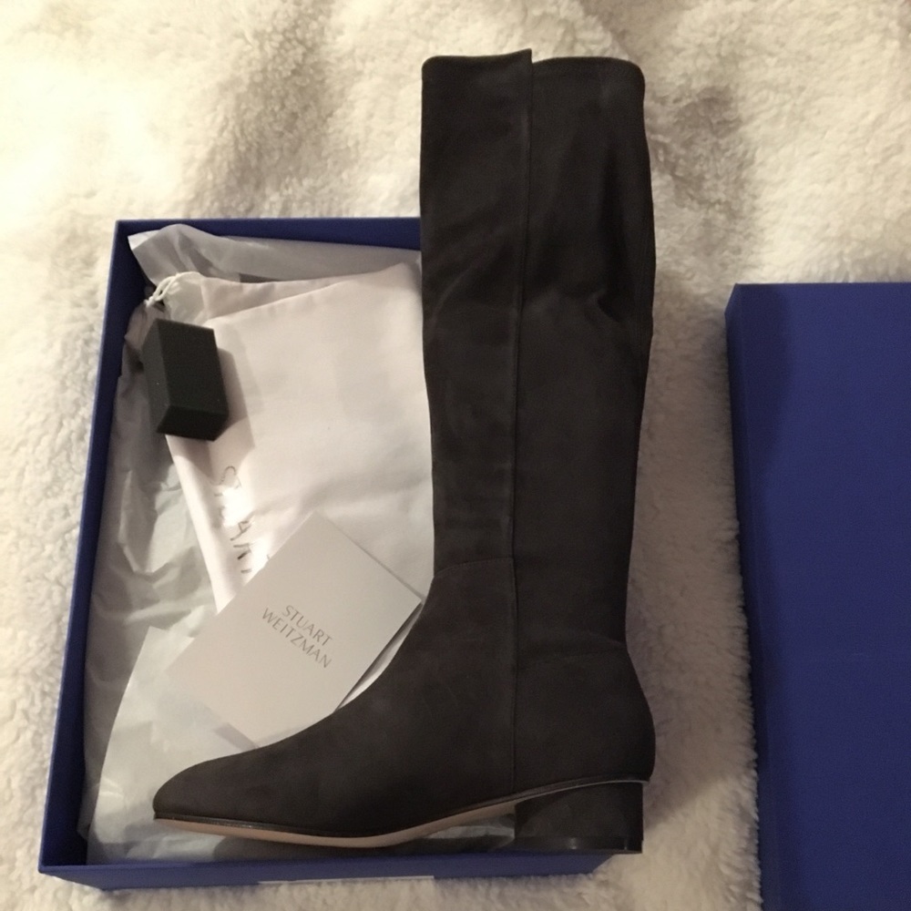Stuart Weitzman Eloise Knee High Suede Boot 8 NIB
